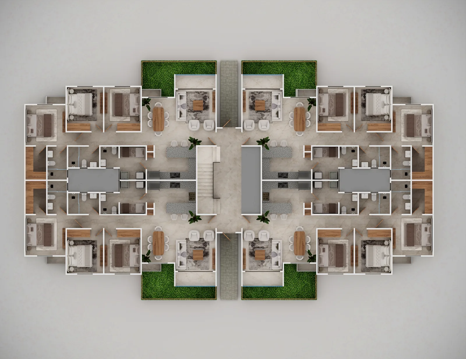 Planta del Edificio A, nivel 1